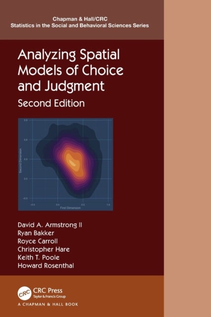 Bilde av Analyzing Spatial Models Of Choice And Judgment Av David A. Ii (university Of Western Ontario) Armstrong, Ryan (university Of Georgia) Bakker, Royce C