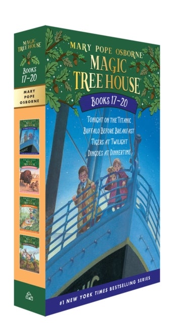 Magic Tree House Books 17-20 Boxed Set - The Mystery of the Enchanted Dog