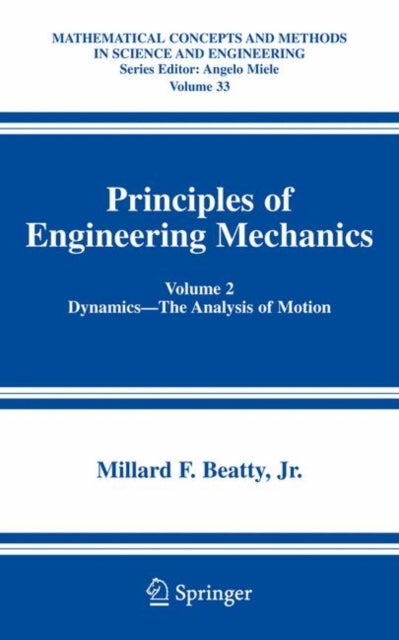 Bilde av Principles Of Engineering Mechanics Av Millard F. Beatty