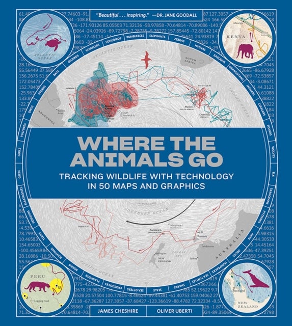 Bilde av Where The Animals Go - Tracking Wildlife With Technology In 50 Maps And Graphics