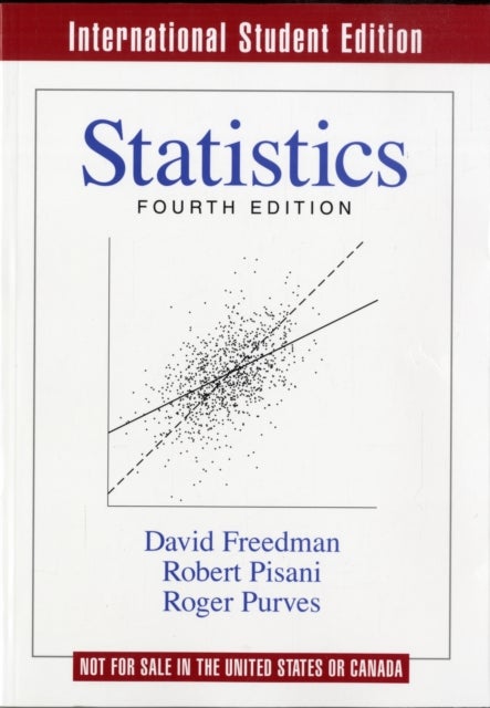 Bilde av Statistics Av David (university Of California Berkeley) Freedman, Robert (boulder Colorado) Pisani, Roger (university Of California Berkeley) Purves