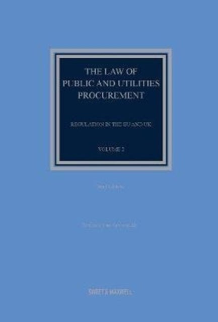 Bilde av The Law Of Public And Utilities Procurement Volume 2 Av Professor Sue Arrowsmith