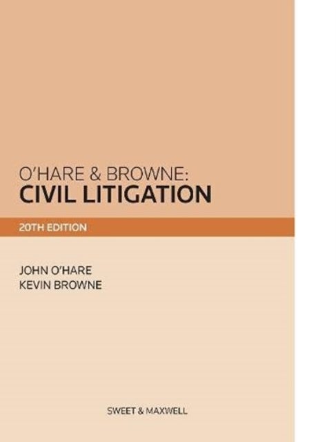 Bilde av O&#039;hare &amp; Browne: Civil Litigation Av John O&#039;hare, Kevin Browne