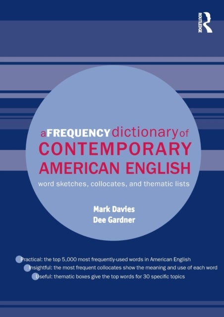 Bilde av A Frequency Dictionary Of Contemporary American English Av Mark Davies, Dee (brigham Young University Usa) Gardner