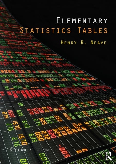 Bilde av Elementary Statistics Tables Av Henry Neave