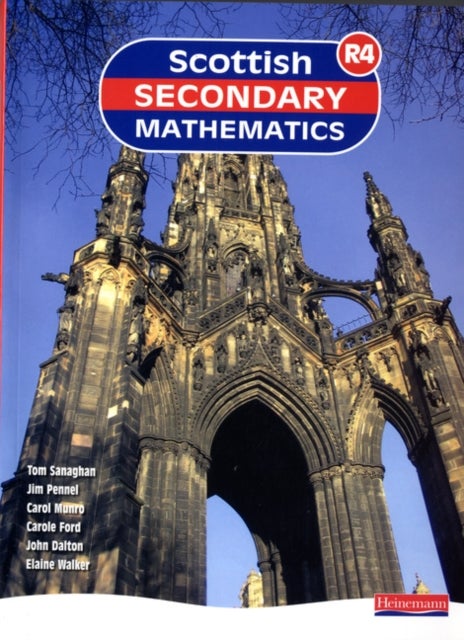 Bilde av Scottish Secondary Mathematics Red 4 Student Book Av Tom Sanaghan, Jim Pennel, Carol Munro, Carole Ford, John Dalton, Elaine Walker