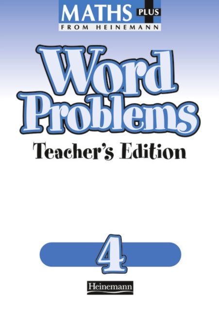 Bilde av Maths Plus Word Problems 4: Teacher&#039;s Book