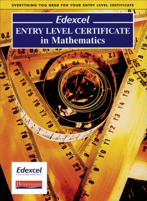 Bilde av Edexcel Entry Level Certificate In Maths Pupil Book