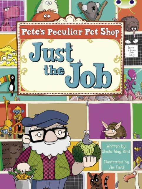 Bilde av Bug Club Guided Fiction Year Two Turquoise B Pete&#039;s Peculiar Pet Shop: Just The Job Av Sheila Bird