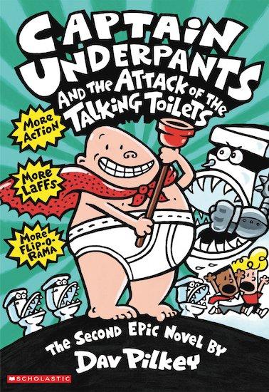 Bilde av Captain Underpants And The Attack Of The Talking Toilets Av Dav Pilkey