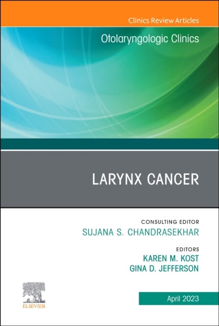 Bilde av Larynx Cancer, An Issue Of Otolaryngologic Clinics Of North America