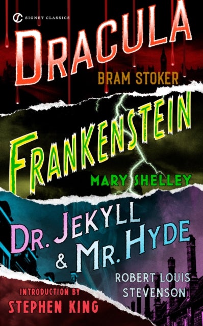 Bilde av Frankenstein, Dracula, Dr. Jekyll And Mr. Hyde Av Bram Stoker, Robert Louis Stevenson, Mary Shelley