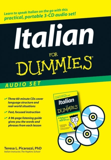 Bilde av Italian For Dummies Audio Set Av Teresa L. (hopkins School New Haven Ct) Picarazzi