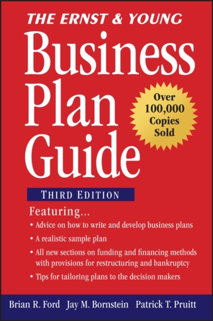 Bilde av The Ernst &amp; Young Business Plan Guide Av Brian R. Ford, Jay M. Bornstein, Patrick T. Pruitt, Ernst &amp; Young Llp
