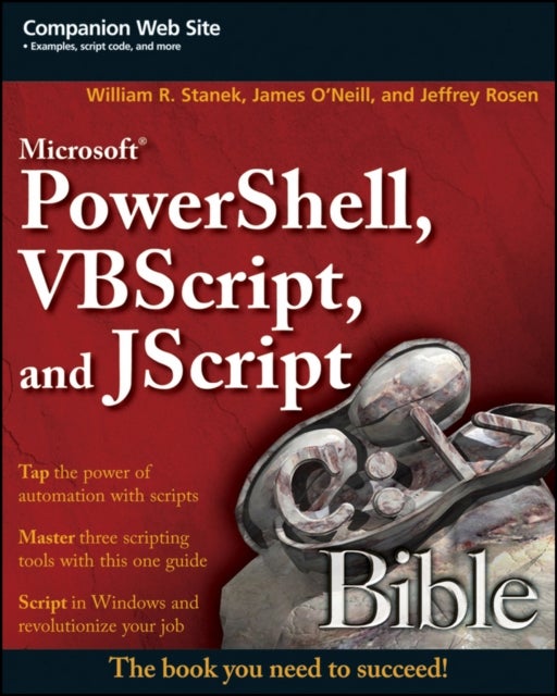 Bilde av Microsoft Powershell, Vbscript And Jscript Bible Av William R. Stanek, James O&#039;neill, Jeffrey Rosen
