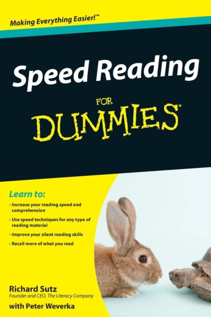 Bilde av Speed Reading For Dummies Av Richard Sutz