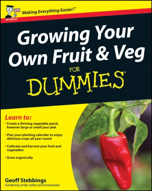 Bilde av Growing Your Own Fruit And Veg For Dummies Av Geoff Stebbings