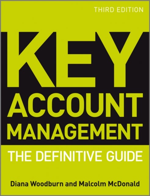 Bilde av Key Account Management Av Malcolm Mcdonald, Diana Woodburn