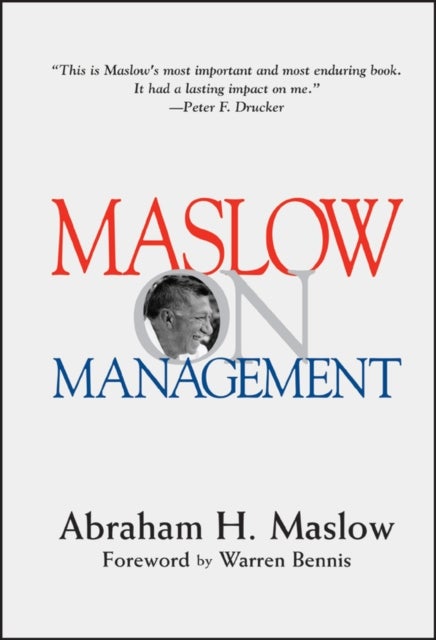 Bilde av Maslow On Management Av Abraham H. Maslow