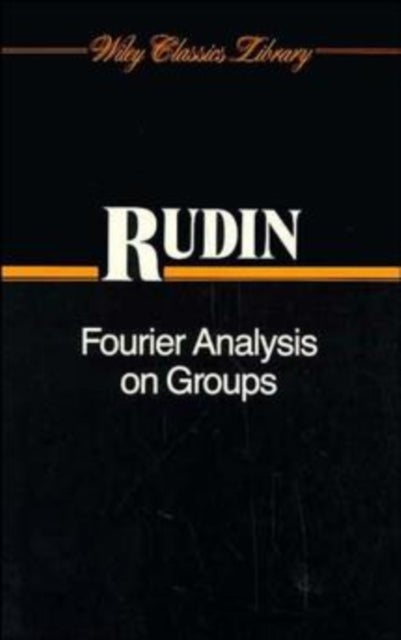 Bilde av Fourier Analysis On Groups Av Walter (university Of Wisconsin Madison) Rudin