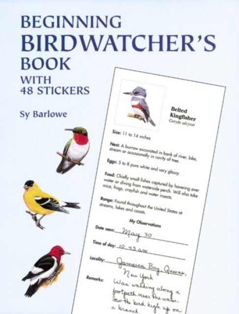 Beginning Birdwatcher's Book - With 48 Stickers