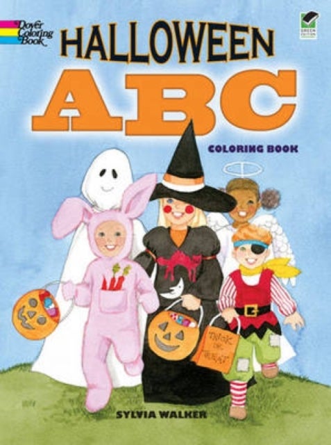 Bilde av Halloween Abc Coloring Book Av Sylvia Walker