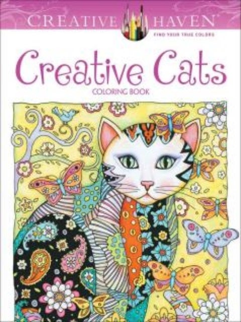 Bilde av Creative Haven Creative Cats Coloring Book Av Marjorie Sarnat