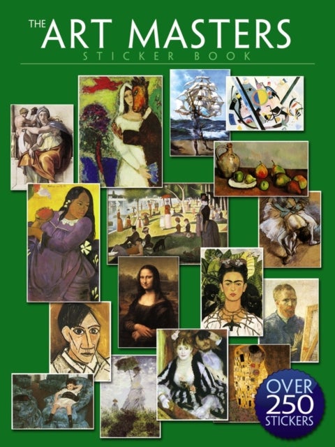 Bilde av The Art Masters Sticker Book: Over 250 Stickers Av Dover Dover