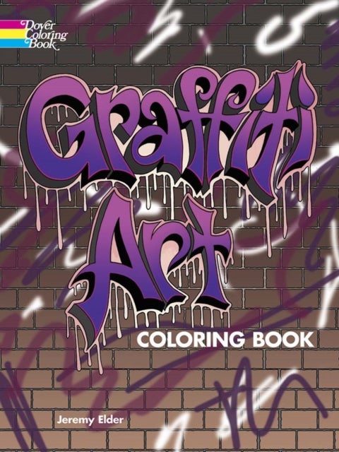 Bilde av Graffiti Art Coloring Book Av Jeremy Elder