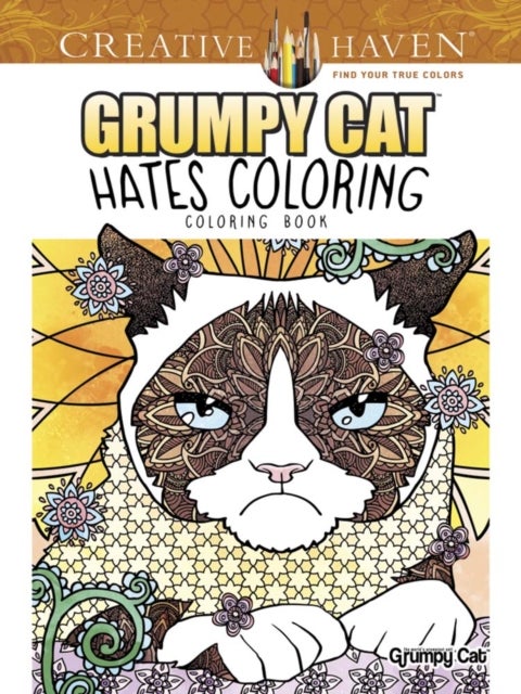 Bilde av Creative Haven Grumpy Cat Hates Coloring Av Diego Pereira