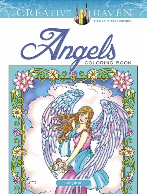 Bilde av Creative Haven Angels Coloring Book Av Marty Noble