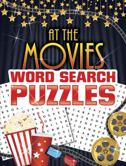 Bilde av At The Movies Word Search Puzzles Av Ilene Rattiner