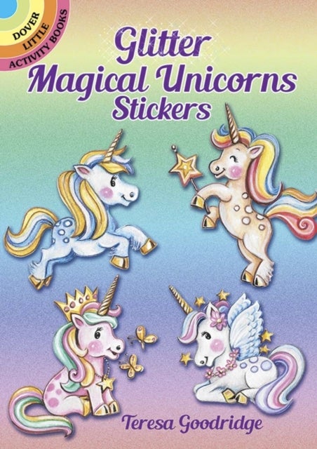 Glitter Magical Unicorns Stickers - Magical Unicorns