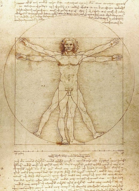 Bilde av Vitruvian Man Notebook Av 0 Leonardo Da Vinci