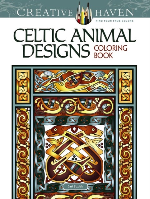 Bilde av Creative Haven Celtic Animal Designs Coloring Book Av Cari Buziak