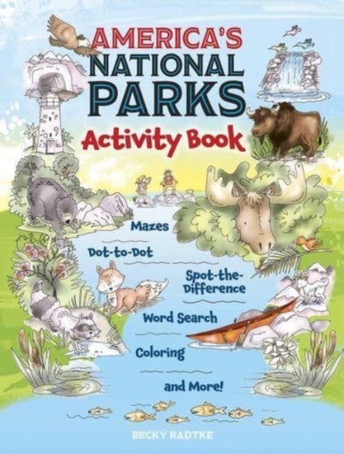 Bilde av America&#039;s National Parks Activity Book Av Becky J Radtke