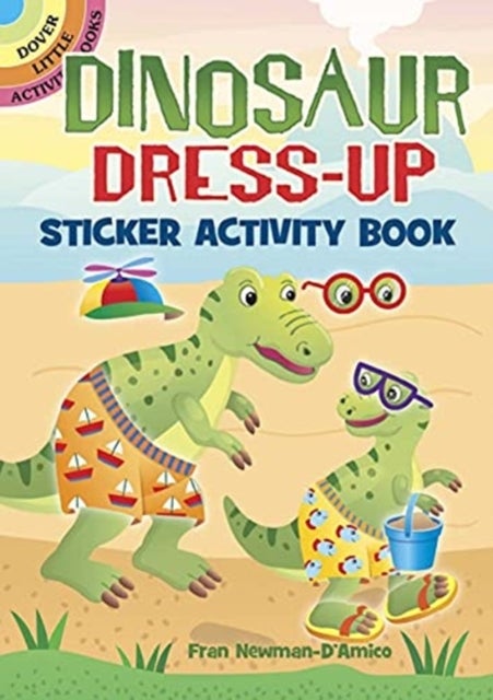 Bilde av Dinosaur Dress-up Sticker Activity Book Av Fran Newman-d&#039;amico