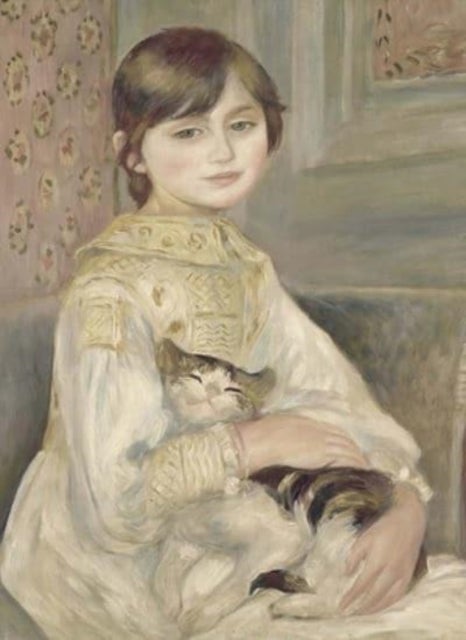 Bilde av Child With Cat (julie Manet) Notebook Av Pierre-auguste Renoir