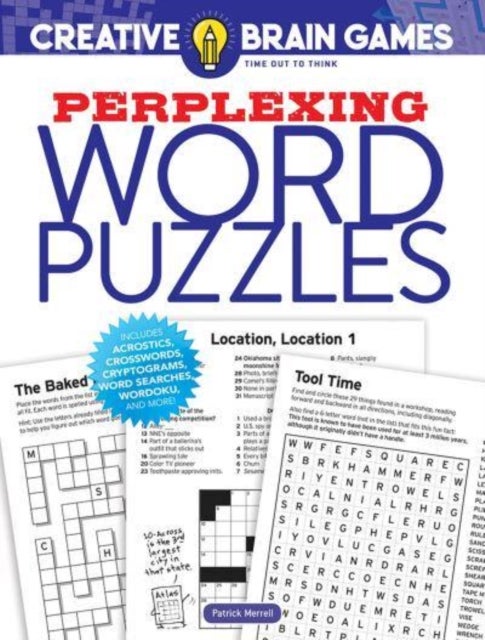 Bilde av Creative Brain Games Perplexing Word Puzzles Av Merrill Patrick