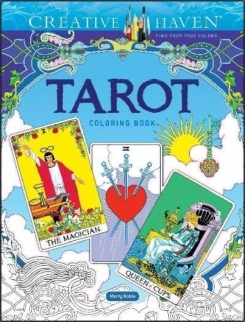 Bilde av Creative Haven Tarot Coloring Book Av Marty Noble