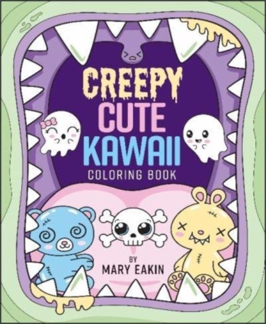 Bilde av Creepy Cute Kawaii Coloring Book Av Mary Eakin