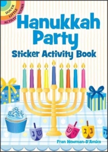Bilde av Hanukkah Party Sticker Activity Book Av Fran Newman D&#039;amico