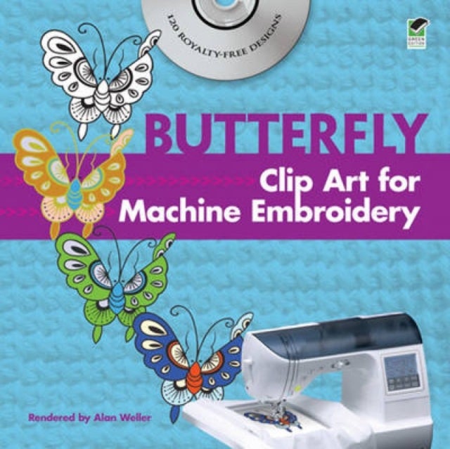Bilde av Butterfly Clip Art For Machine Embroidery Av Alan Weller