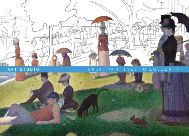 Art Studio - Great Paintings to Colour In