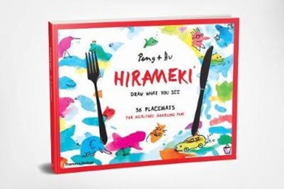 Hirameki: 36 Placemats - Draw What You See