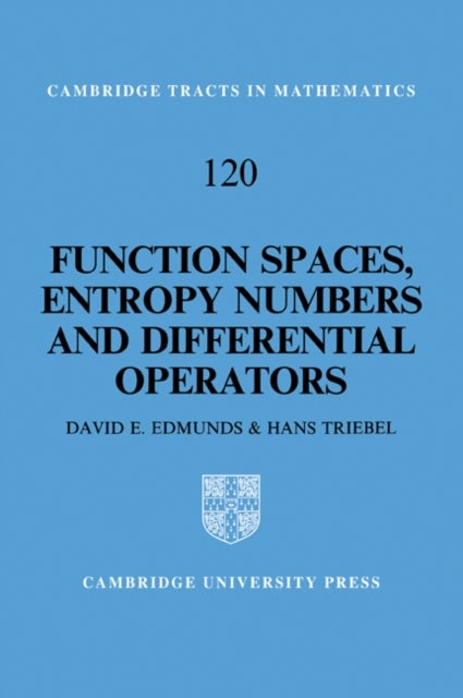 Function Spaces, Entropy Numbers, Differential Operators