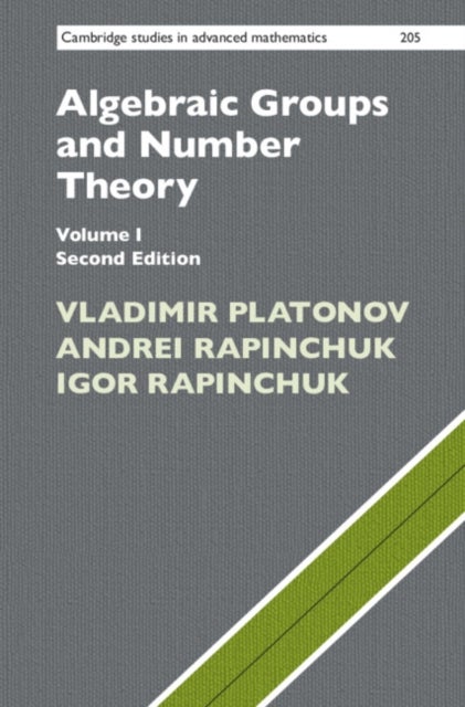 Bilde av Algebraic Groups And Number Theory: Volume 1 Av Vladimir (steklov Institute Of Mathematics Moscow) Platonov, Andrei (university Of Virginia) Rapinchuk