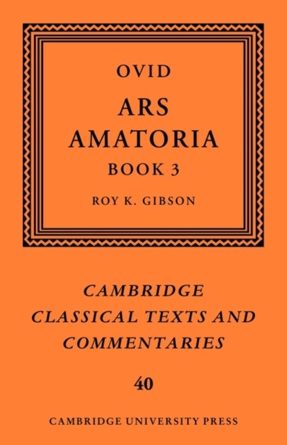 Bilde av Ovid: Ars Amatoria, Book Iii Av Ovid