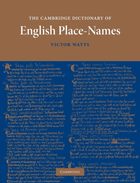Bilde av The Cambridge Dictionary Of English Place-names