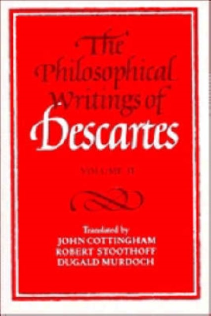 Bilde av The Philosophical Writings Of Descartes: Volume 2 Av Rene Descartes